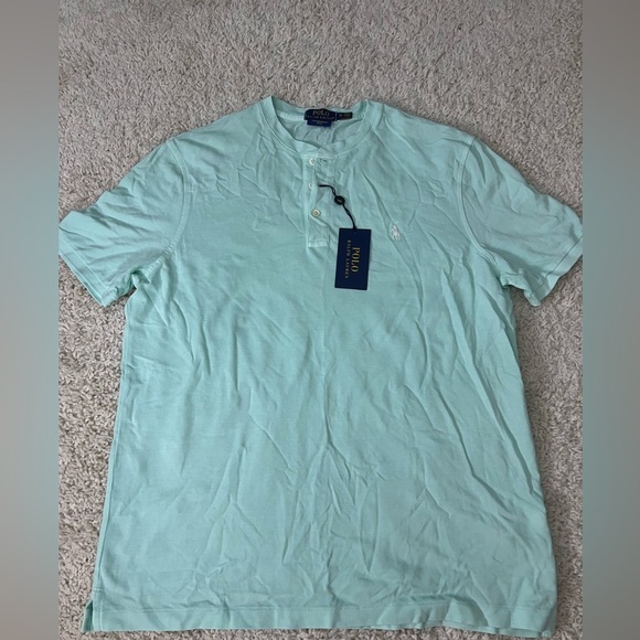 Men’s XL Polo by Ralph Lauren Short Sleeve Mesh Shirt NWT - Picture 1 of 6